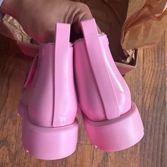 Mini Melissa Pink Chelsea bootie girls size 2 - Picture 5 of 9